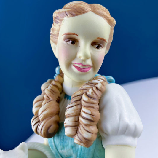 Dorthy in Wizard of Oz with Toto & Snowbabies. Dept. 56 Premiere Edition, Guest Collection. Collectible Porcelain Figurine. - I Bought a Yard Sale