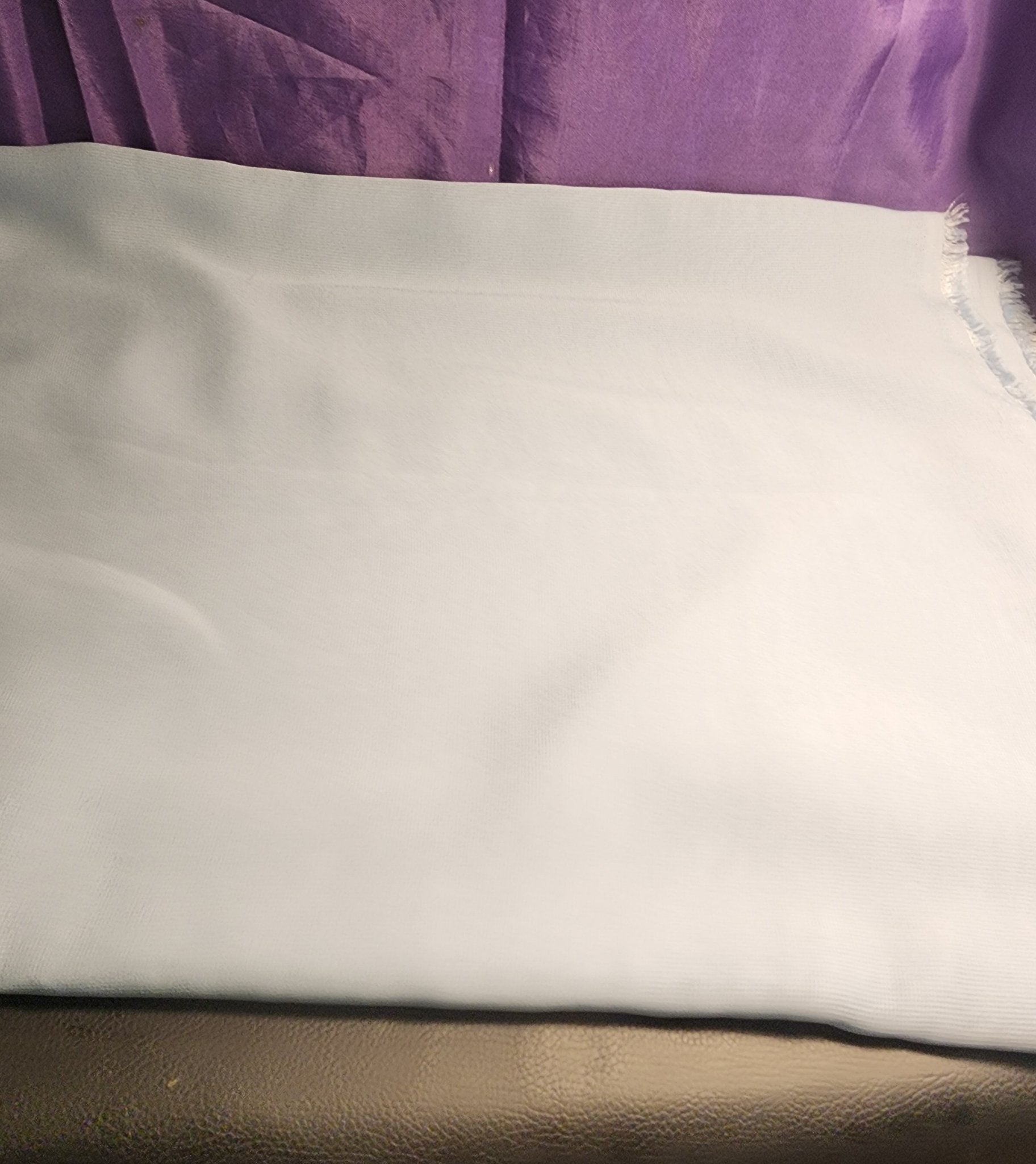 Dusty Blue (steel blue) Chiffon sheer Fabric 5 Yards - I Bought a Yard Sale