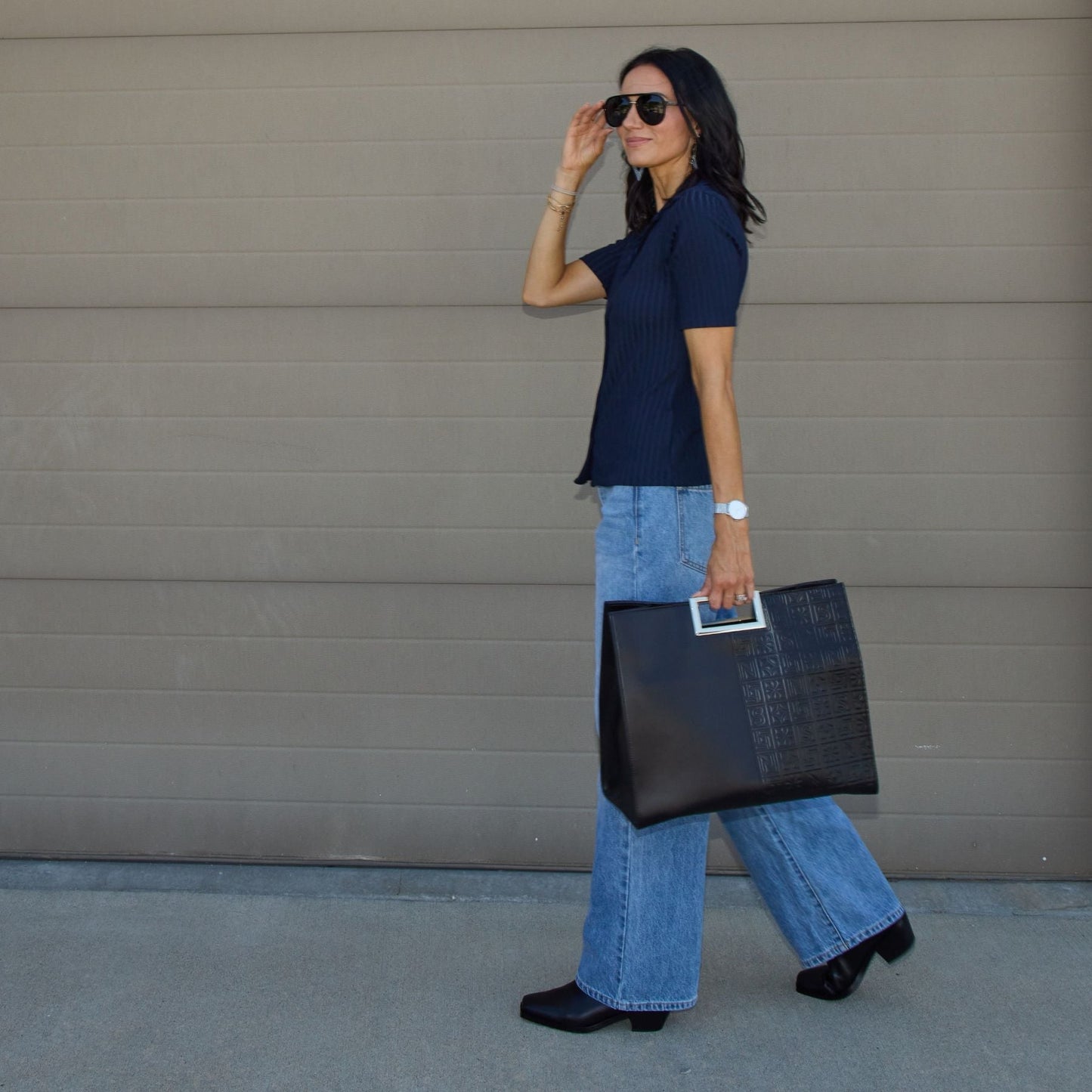 Earhart Black Sunglasses - I Bought a Yard Sale