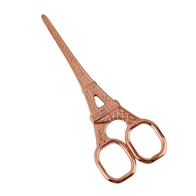 Eiffel Tower Mini Scissors in Antique Bronze, Rose Gold, Silver, Iridescent, or Gold by The Bullish Store - I Bought a Yard Sale