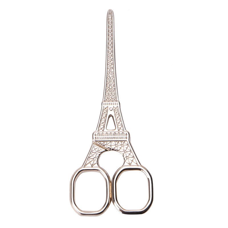 Eiffel Tower Mini Scissors in Antique Bronze, Rose Gold, Silver, Iridescent, or Gold by The Bullish Store - I Bought a Yard Sale