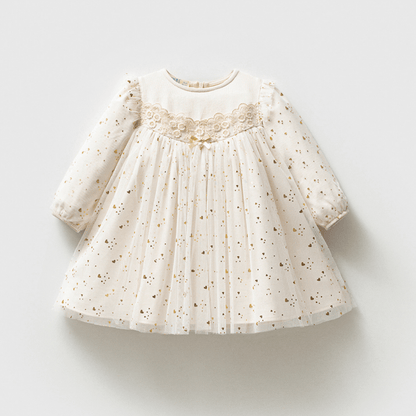 Elodie Dress – Ivory & Gold Dress - I Bought a Yard Sale