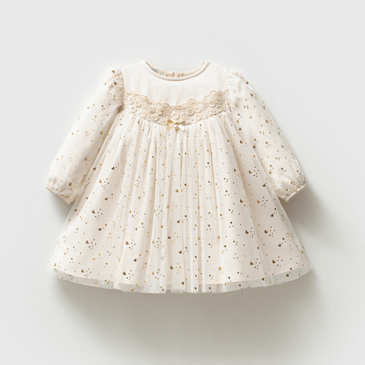 Elodie Dress – Ivory & Gold Dress - I Bought a Yard Sale