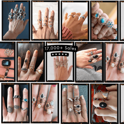 FIVE FOR ONE - Mix of 5 Vintage/Antique Rings for Women We Select Per Your Specifications Made in America - Bulk Pack by PVD Vintage Jewelry - I Bought a Yard Sale