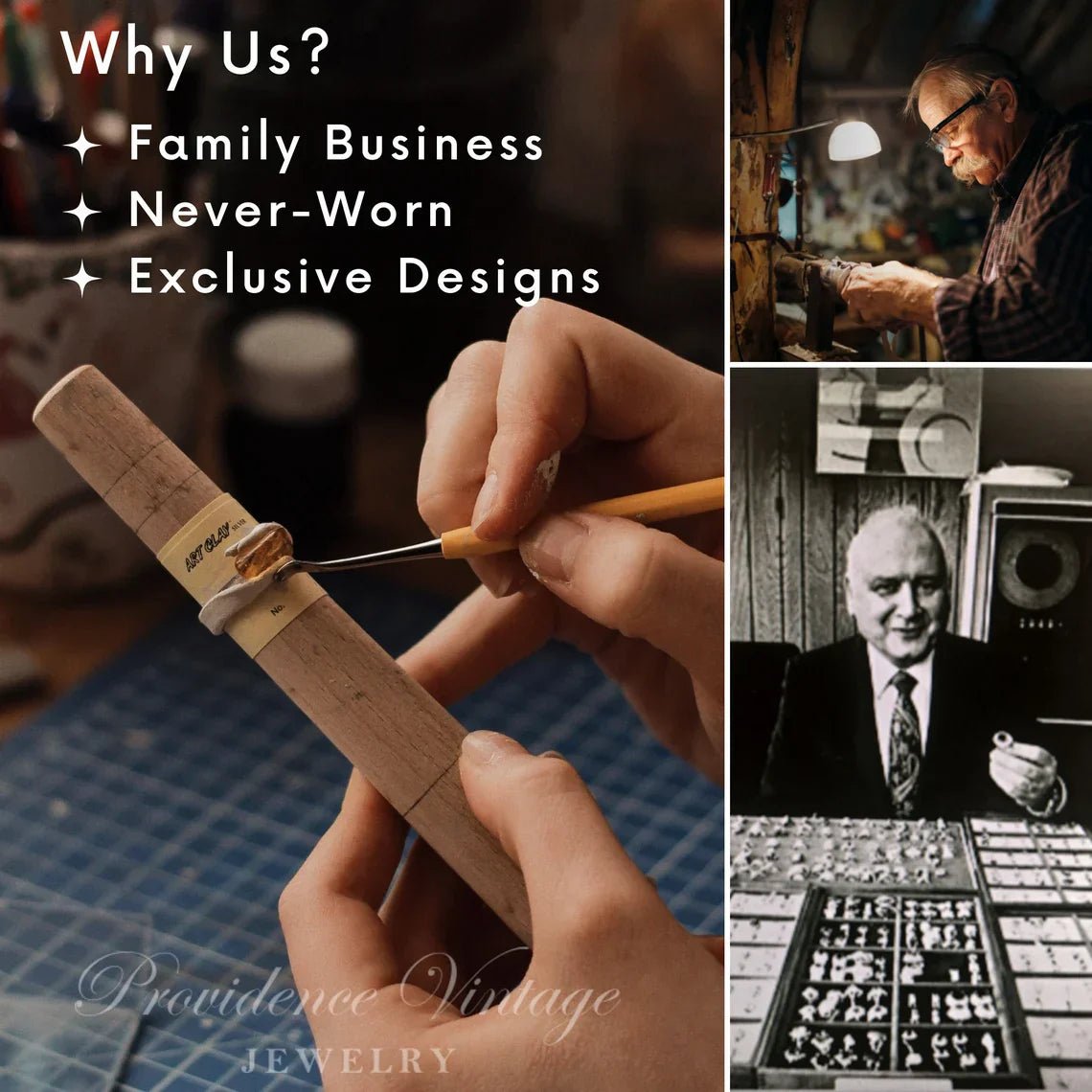 FIVE FOR ONE - Mix of 5 Vintage/Antique Rings for Women We Select Per Your Specifications Made in America - Bulk Pack by PVD Vintage Jewelry - I Bought a Yard Sale