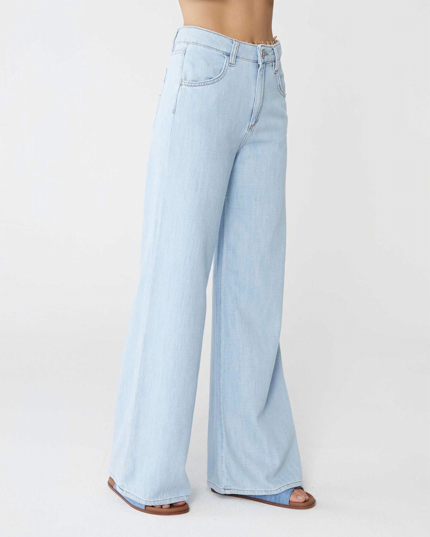 Five Ob Japan Denim Wide Leg Jeans - I Bought a Yard Sale