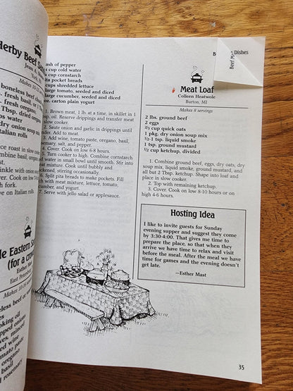 Fix - It and Forget - It Recipes for Entertaining: Slow Cooker cookbook recipes - I Bought a Yard Sale