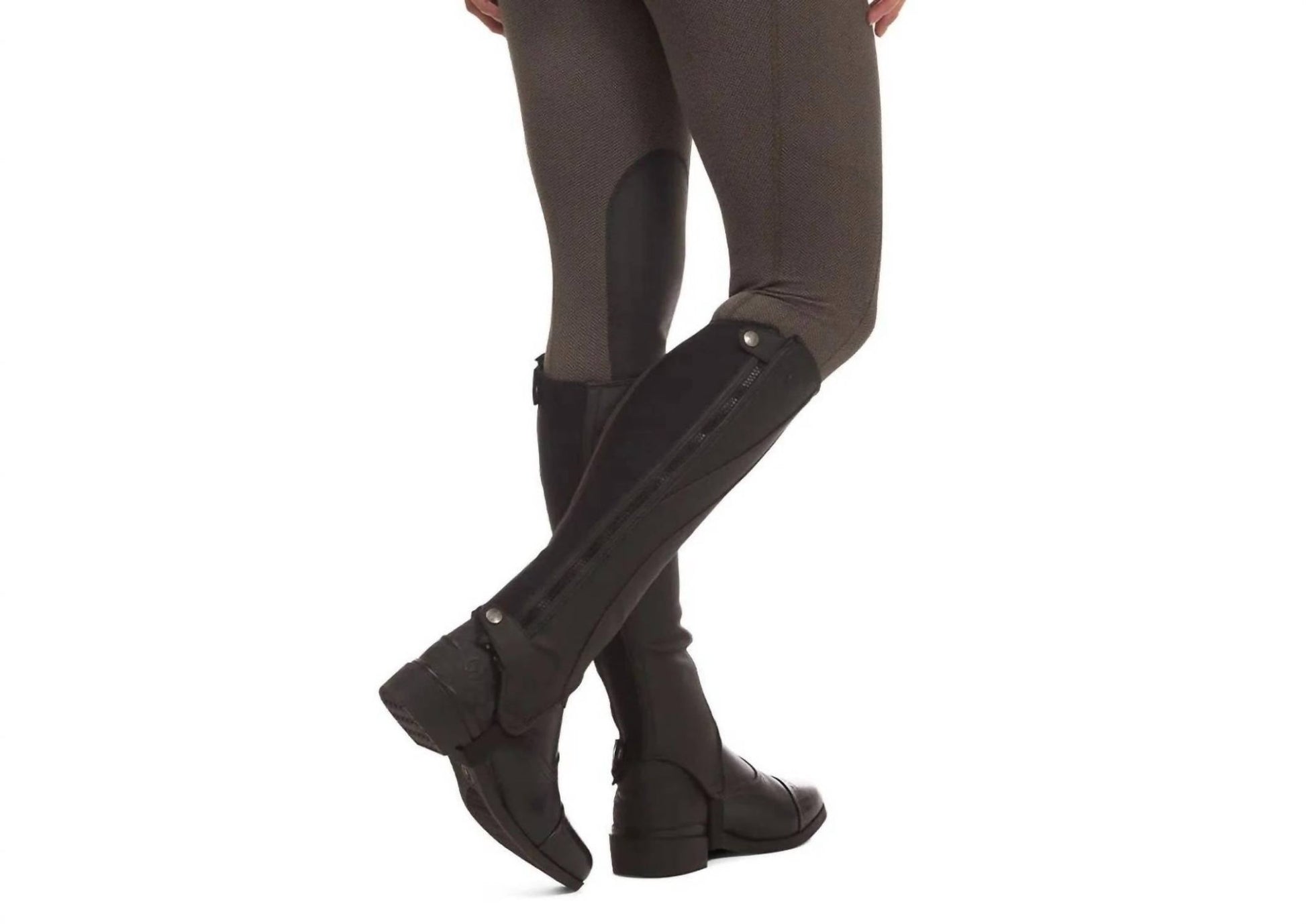 Fleece Lite Knee Patch Tights - I Bought a Yard Sale