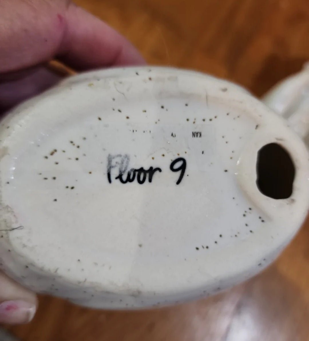 Four Floor 9 Peacock Dipping Bowls with Spoon - I Bought a Yard Sale