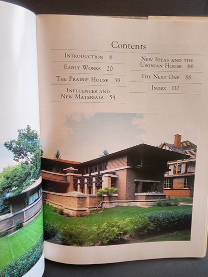 Frank Lloyd Wright Hardcover Book Maria Costantino Architecture Photos Fallingwater 1991 - I Bought a Yard Sale
