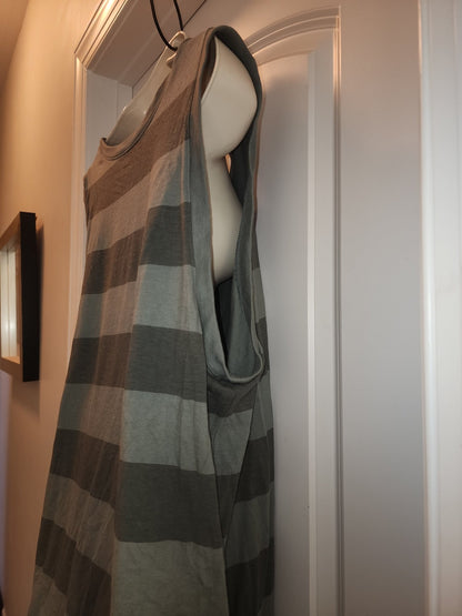 Free Assembly Tank Top Women’s Green Stripes XL - I Bought a Yard Sale