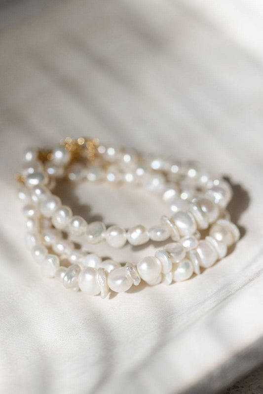 Freshwater Pearl Bracelet - I Bought a Yard Sale