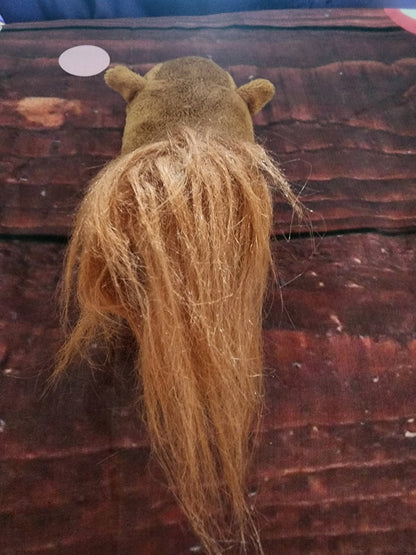 Fuzzee Tails squirrel Plush Nutty New 4" Furry Tail - I Bought a Yard Sale