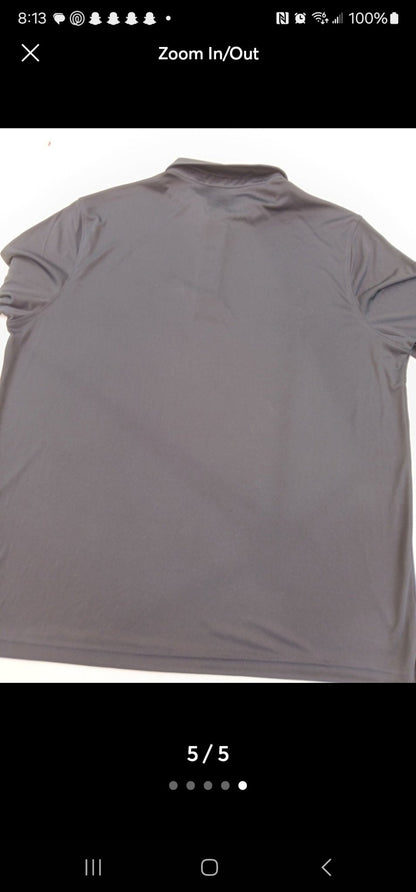 George Men's Performance Polo Shirt XL Black Moisture Wicking - I Bought a Yard Sale