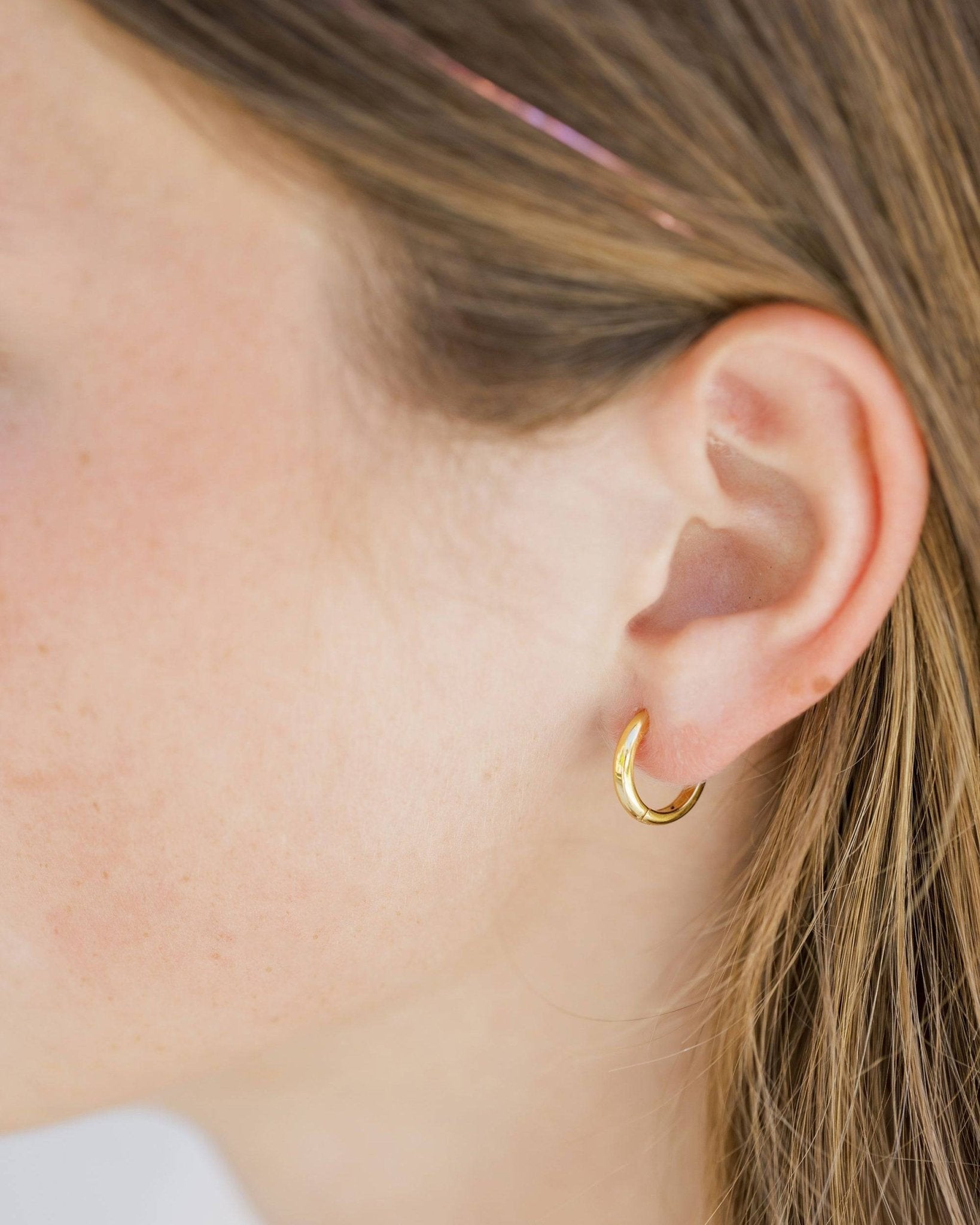 Gold Huggies - I Bought a Yard Sale