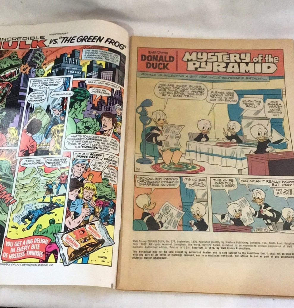 Gold Key Comic Walt Disney Donald Duck Plumber No. 175 copyright 1976 - I Bought a Yard Sale