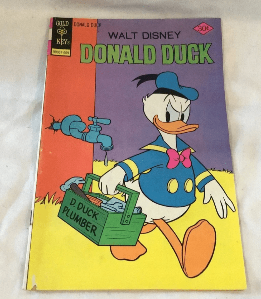 Gold Key Comic Walt Disney Donald Duck Plumber No. 175 copyright 1976 - I Bought a Yard Sale