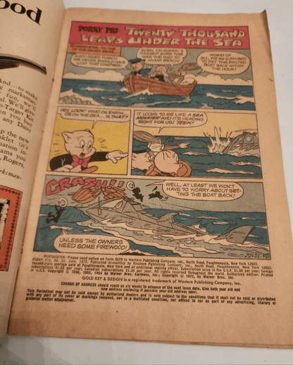 Gold Key Porky Pig 66 1976 42 1972 Gold Key - I Bought a Yard Sale
