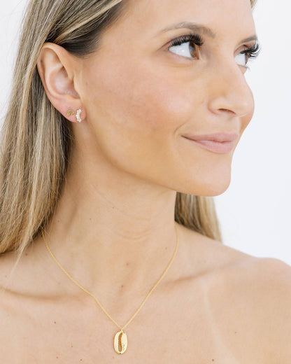 Gold Rainbow Studs - I Bought a Yard Sale