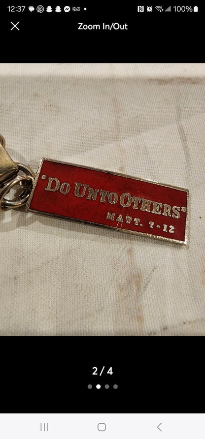 Golden Rule Bracelet Do unto others Matt. 7 - 12 - I Bought a Yard Sale
