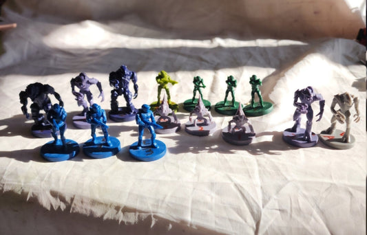 Halo Interactive Strategy Board Game Replacement Parts & Pieces Microsoft - I Bought a Yard Sale