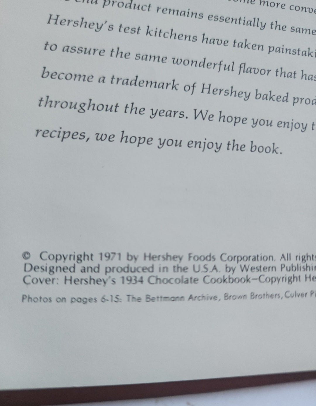 Hershey's 1934 Cookbook Revised and expanded Chocolate Recipes - I Bought a Yard Sale