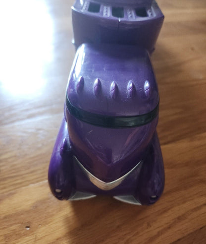 Hot Wheels 2002 Purple Big Rig Car Carrier Semi Truck Mattel Transporter 18" - I Bought a Yard Sale