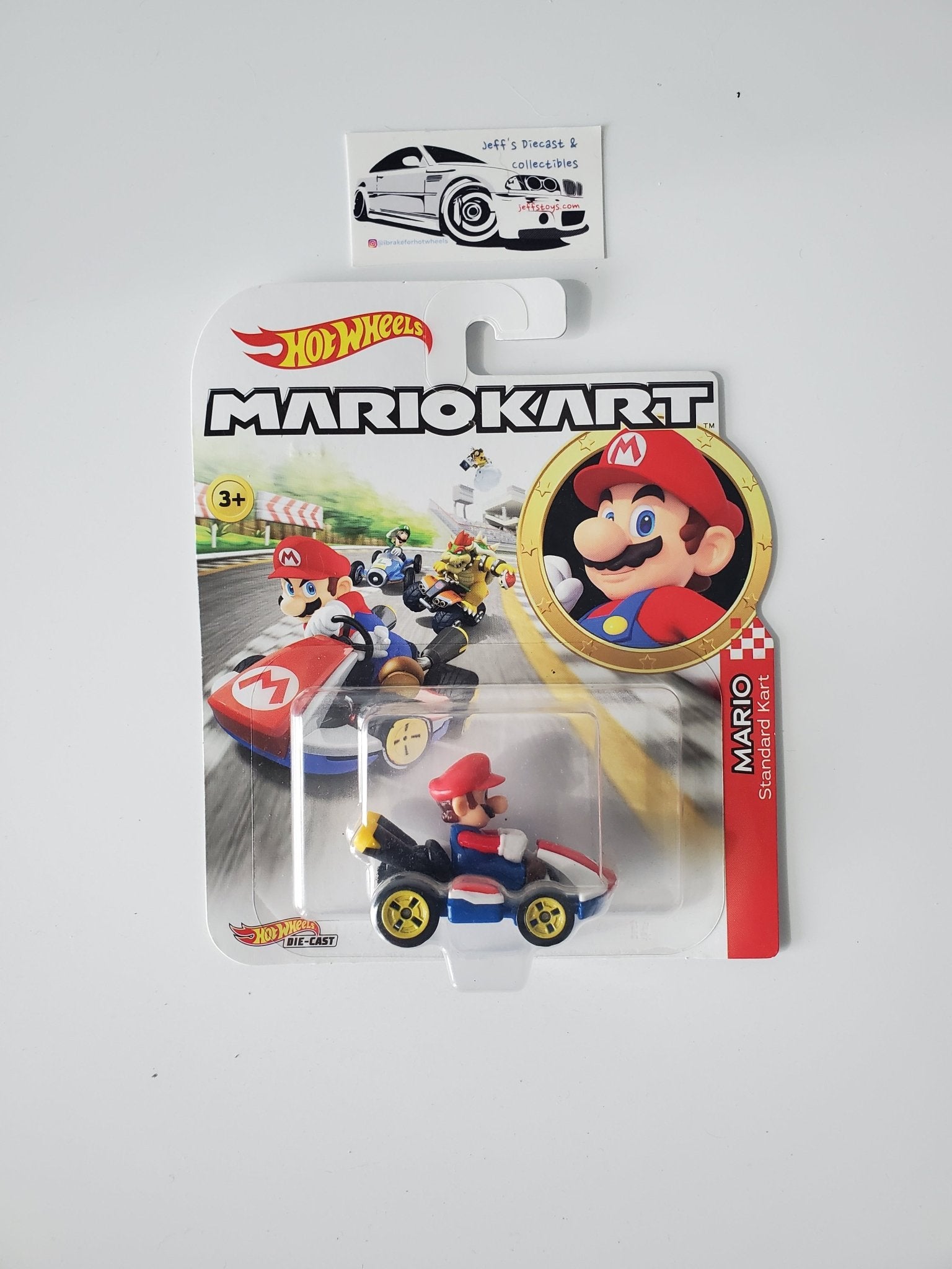 Hot Wheels Mario Kart Mario Standard Kart - B - I Bought a Yard Sale