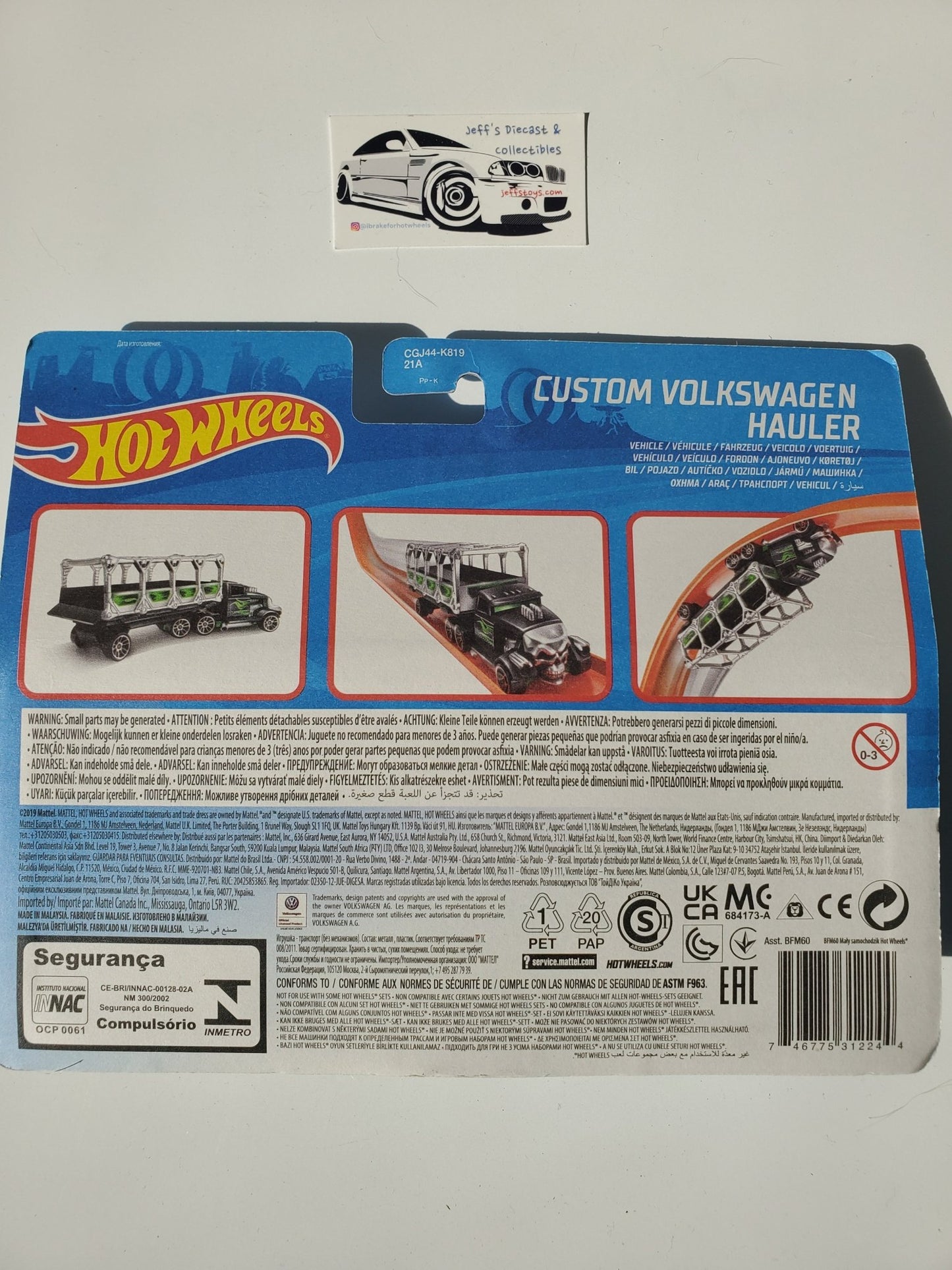 Hot Wheels Track Stars Custom Volkswagen Hauler - I Bought a Yard Sale