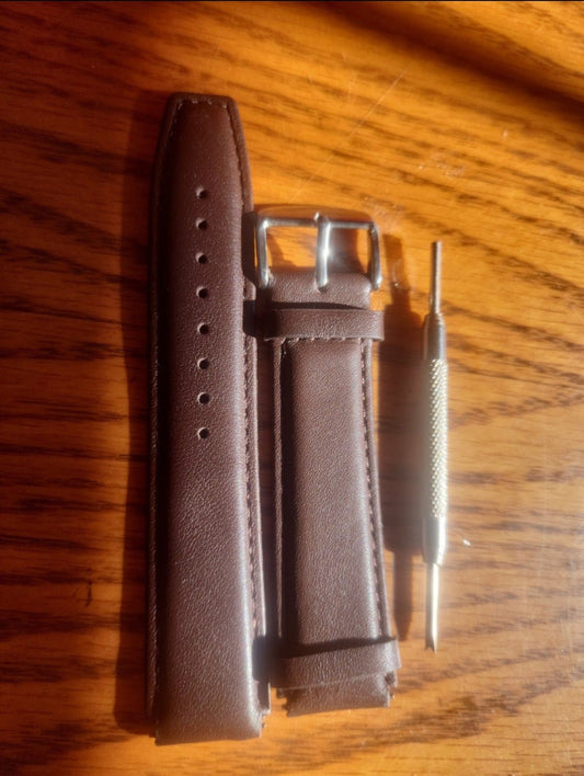 Huawei smart watch Brown Leather band, open box, never used. Sku 521 - I Bought a Yard Sale
