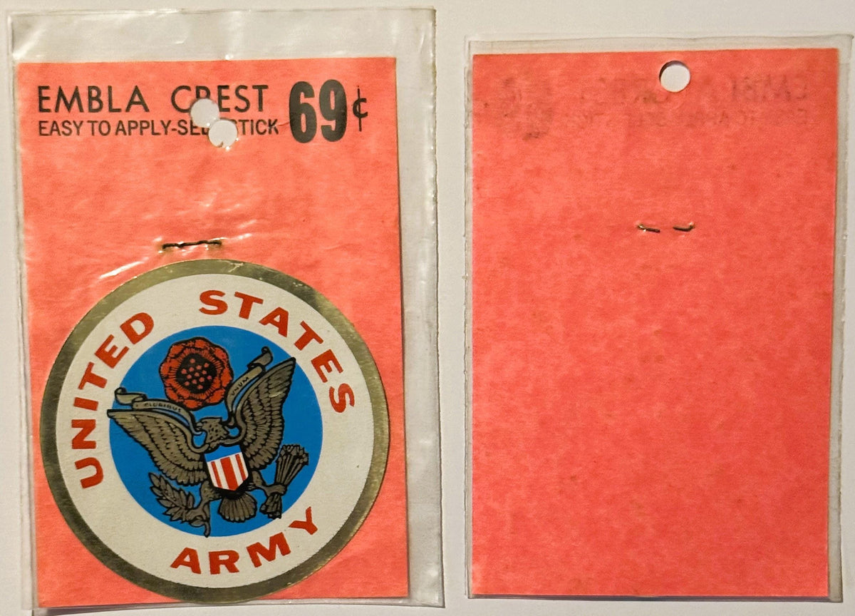 Vintage 1960s Embla Crest Army Patch Stirs Nostalgia