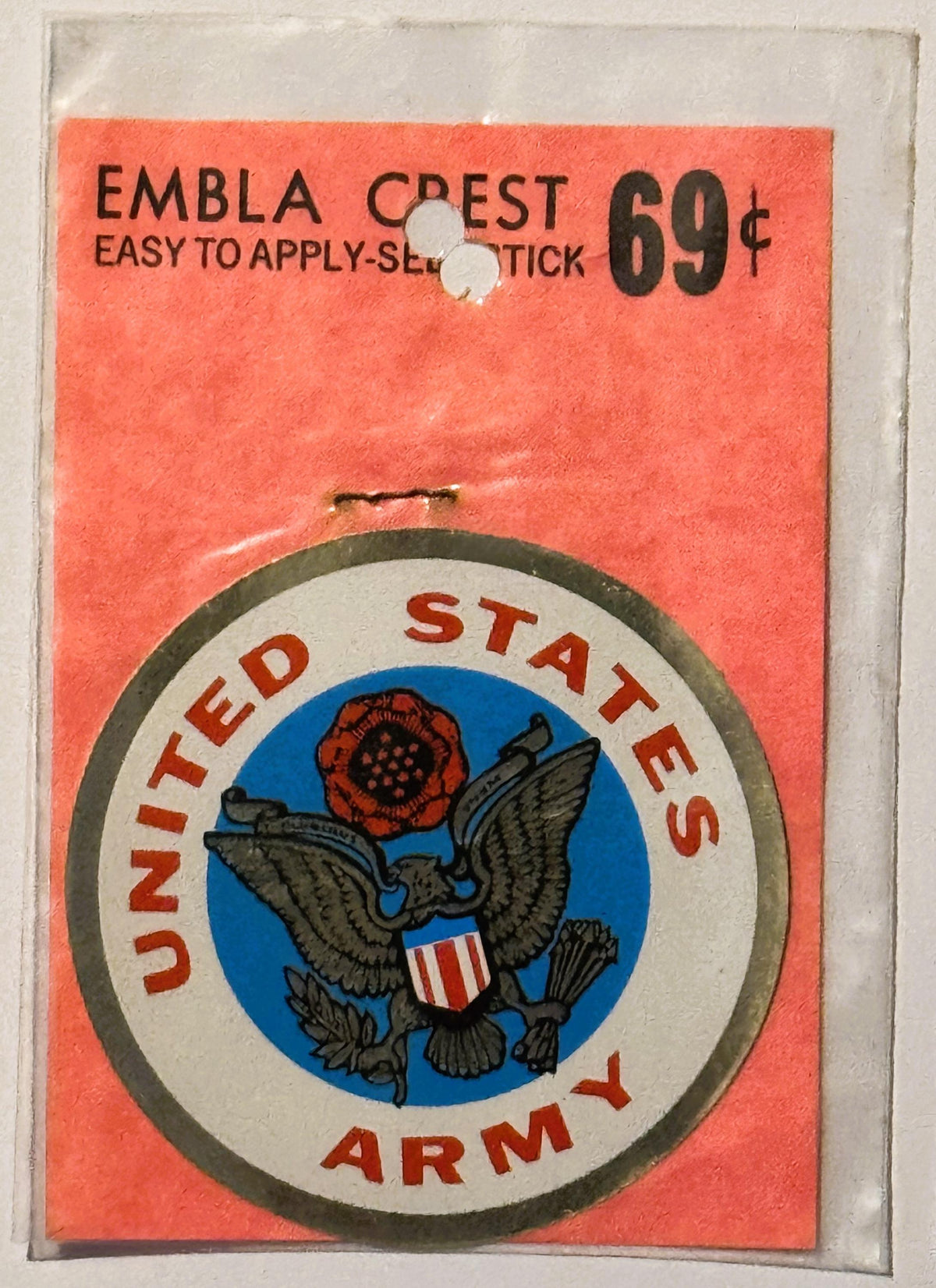 Vintage 1960s Embla Crest Army Patch Stirs Nostalgia