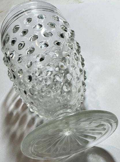 Vintage 1950s Anchor Hocking Hobnail Pieces, Shot and Juice Glass, Americana!
