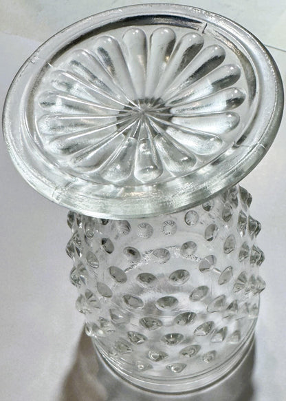 Vintage 1950s Anchor Hocking Hobnail Pieces, Shot and Juice Glass, Americana!