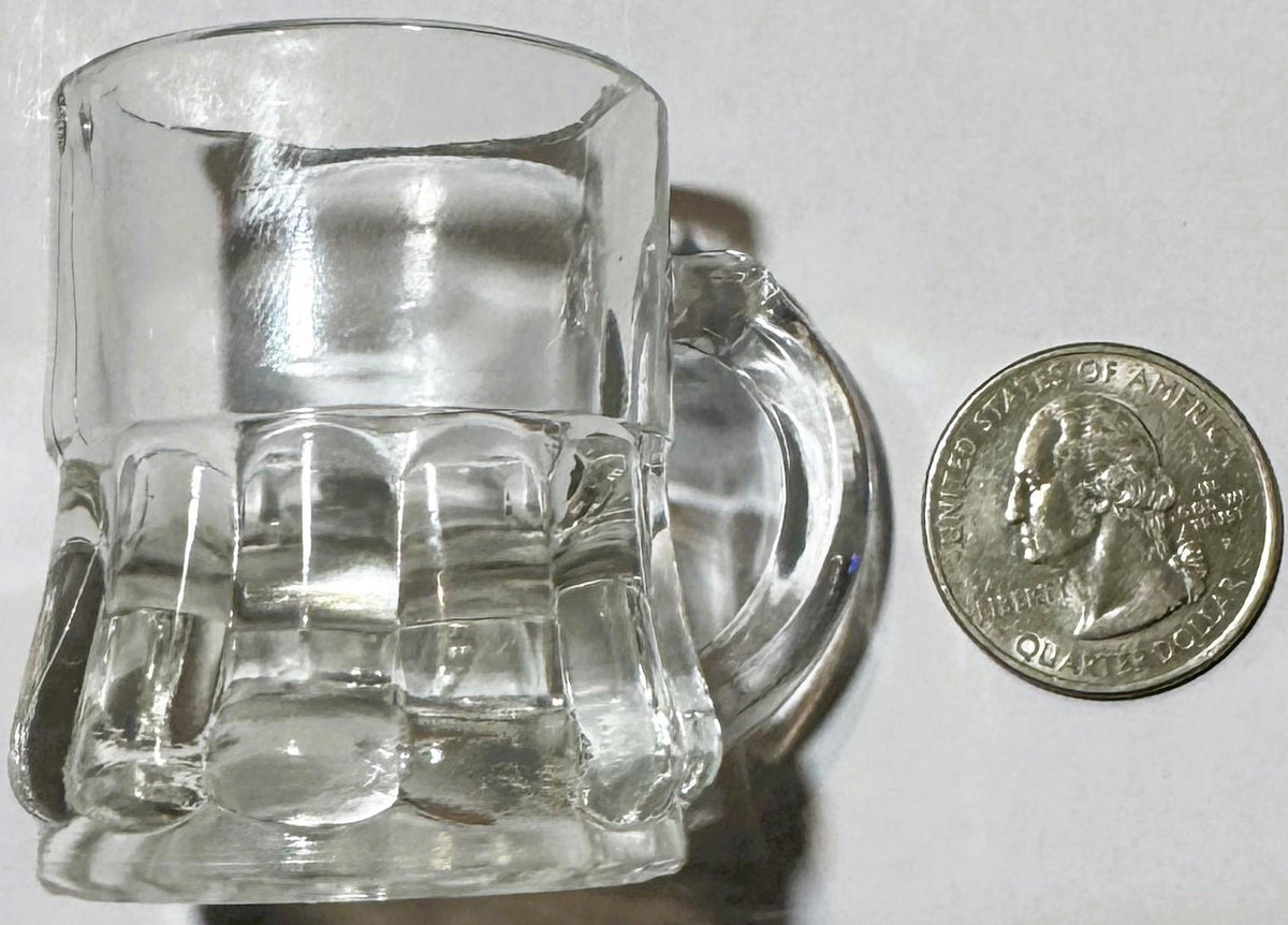 Vintage 1950s Anchor Hocking Hobnail Pieces, Shot and Juice Glass, Americana!