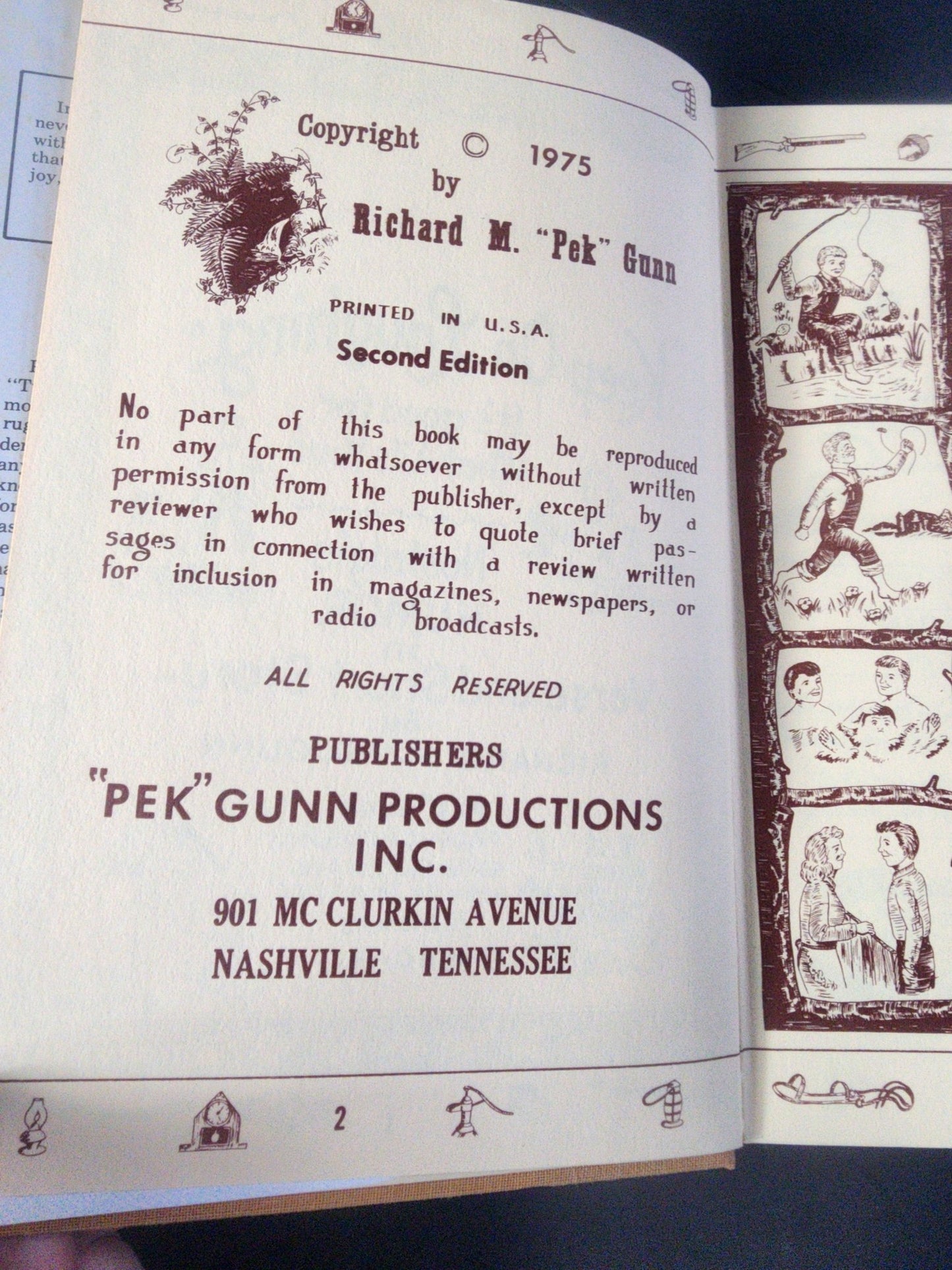 Keep on Laughing: Tennessee Folk Lore by "Pek" Gunn (1975 Hardcover) - I Bought a Yard Sale