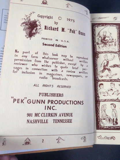 Keep on Laughing: Tennessee Folk Lore by "Pek" Gunn (1975 Hardcover) - I Bought a Yard Sale