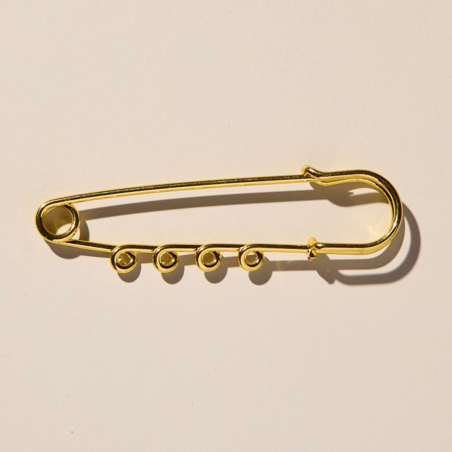 Large Safety Pin Brooch - I Bought a Yard Sale