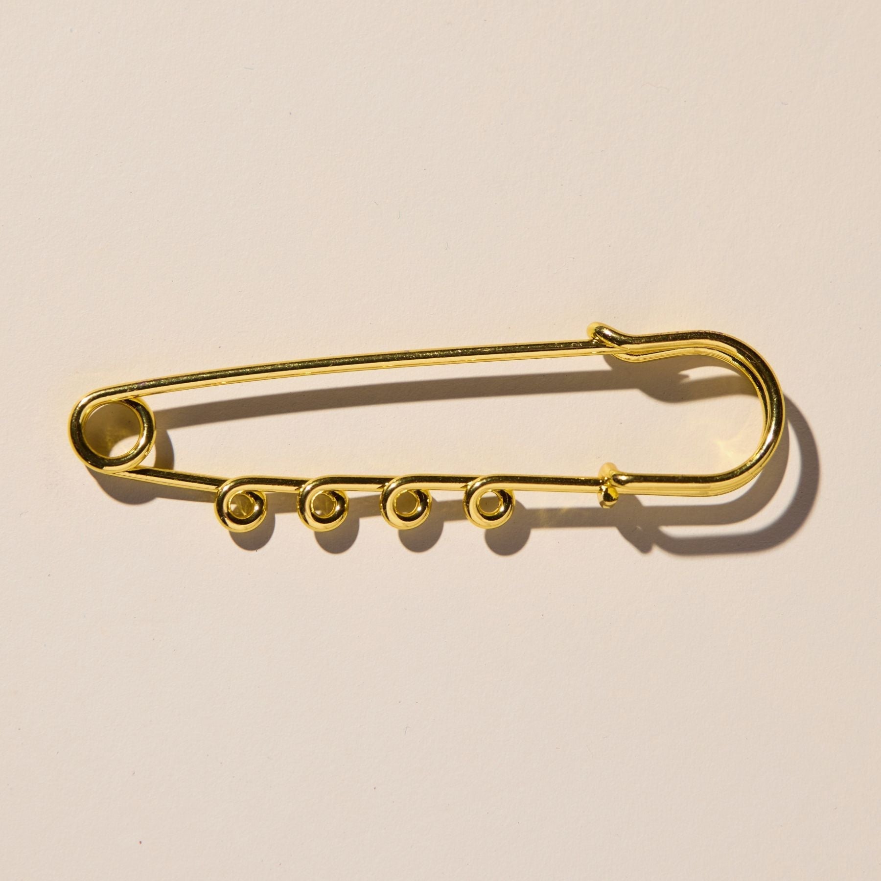 Large Safety Pin Brooch - I Bought a Yard Sale