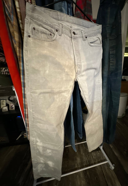 Levi’s® USA - Made 501 — Marble - Bleached Archive Grey Denim (W30 L32, Button - Fly Classic) - I Bought a Yard Sale