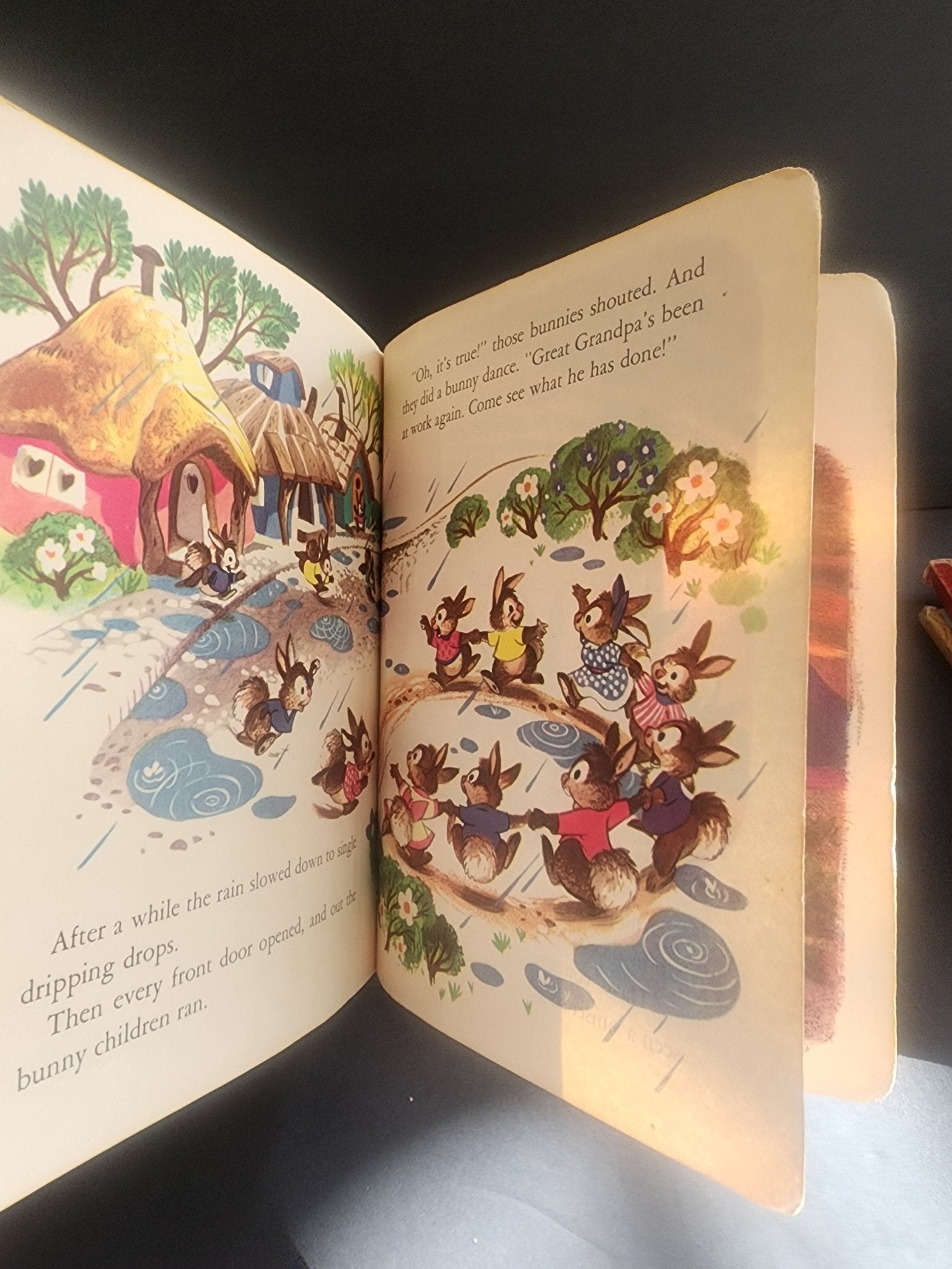 Little Golden Book Grandpa Bunny First Edition A 1951 - I Bought a Yard Sale