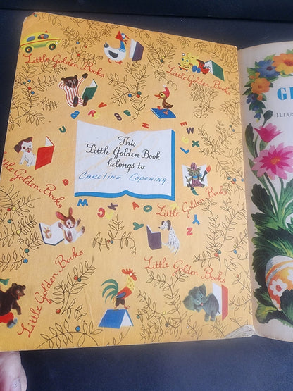 Little Golden Book Grandpa Bunny First Edition A 1951 - I Bought a Yard Sale