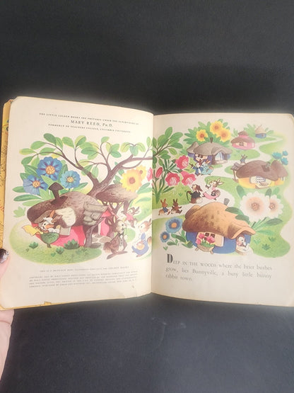 Little Golden Book Grandpa Bunny First Edition A 1951 - I Bought a Yard Sale
