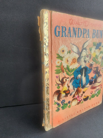 Little Golden Book Grandpa Bunny First Edition A 1951 - I Bought a Yard Sale