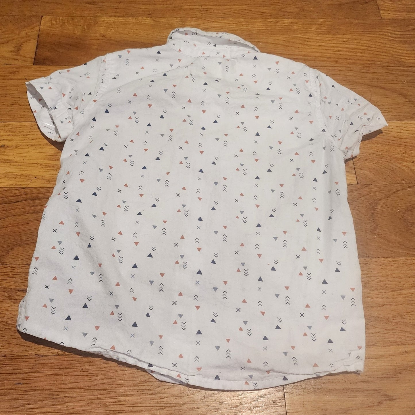 Little Lad Toddler Boy dress shirt with Vest . Size 24 Months - I Bought a Yard Sale