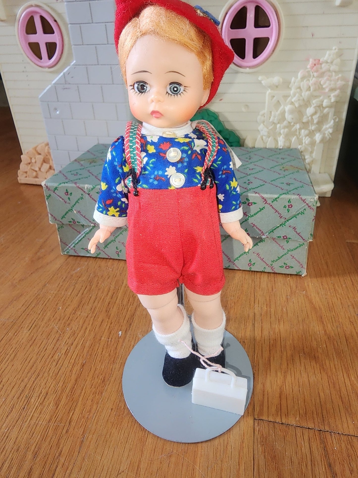 Madame Alexander Hansel 453 Boy Storybook Doll with Original Box 8" - I Bought a Yard Sale