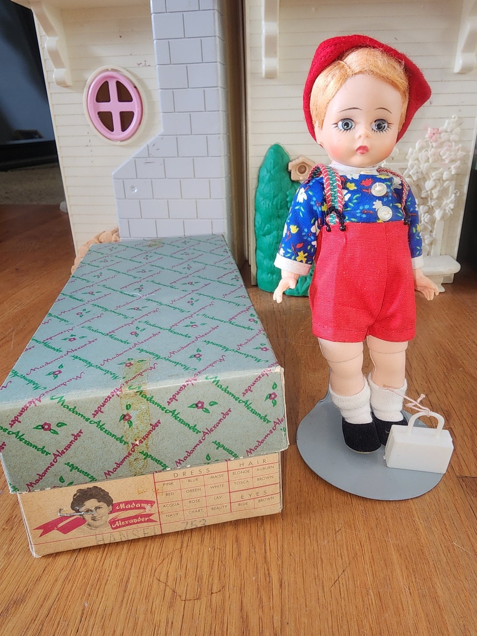 Madame Alexander Hansel 453 Boy Storybook Doll with Original Box 8" - I Bought a Yard Sale