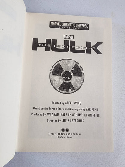 Marvel the Incredible Hulk: Marvel Cinematic Universe Phase One (... by Parragon Hardcover Book - I Bought a Yard Sale