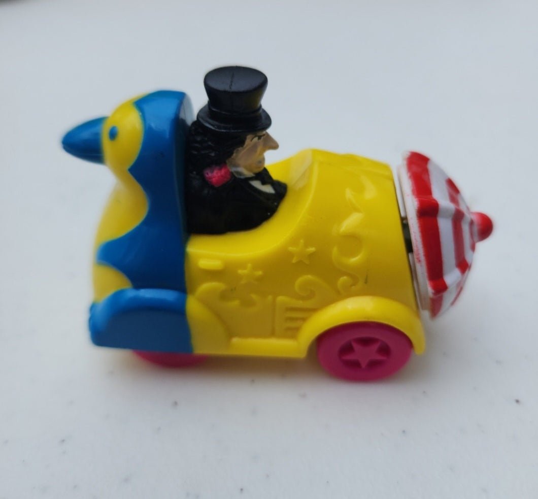McDonalds Happy Meal DC 1991 Comics Penguin Car Umbrella Roto - Roadster toy from Batman Movie - I Bought a Yard Sale