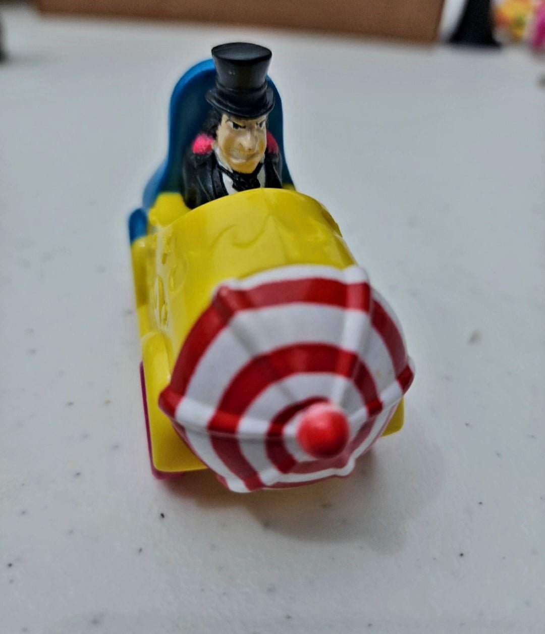 McDonalds Happy Meal DC 1991 Comics Penguin Car Umbrella Roto - Roadster toy from Batman Movie - I Bought a Yard Sale